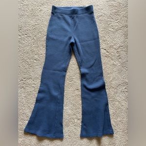 Aerie Blue Waffle Pants